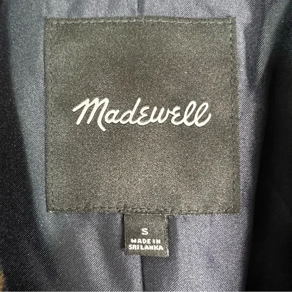 Madewell Larsen 1-Button Wool Blend Windowpane Blazer - Picture 9 of 14